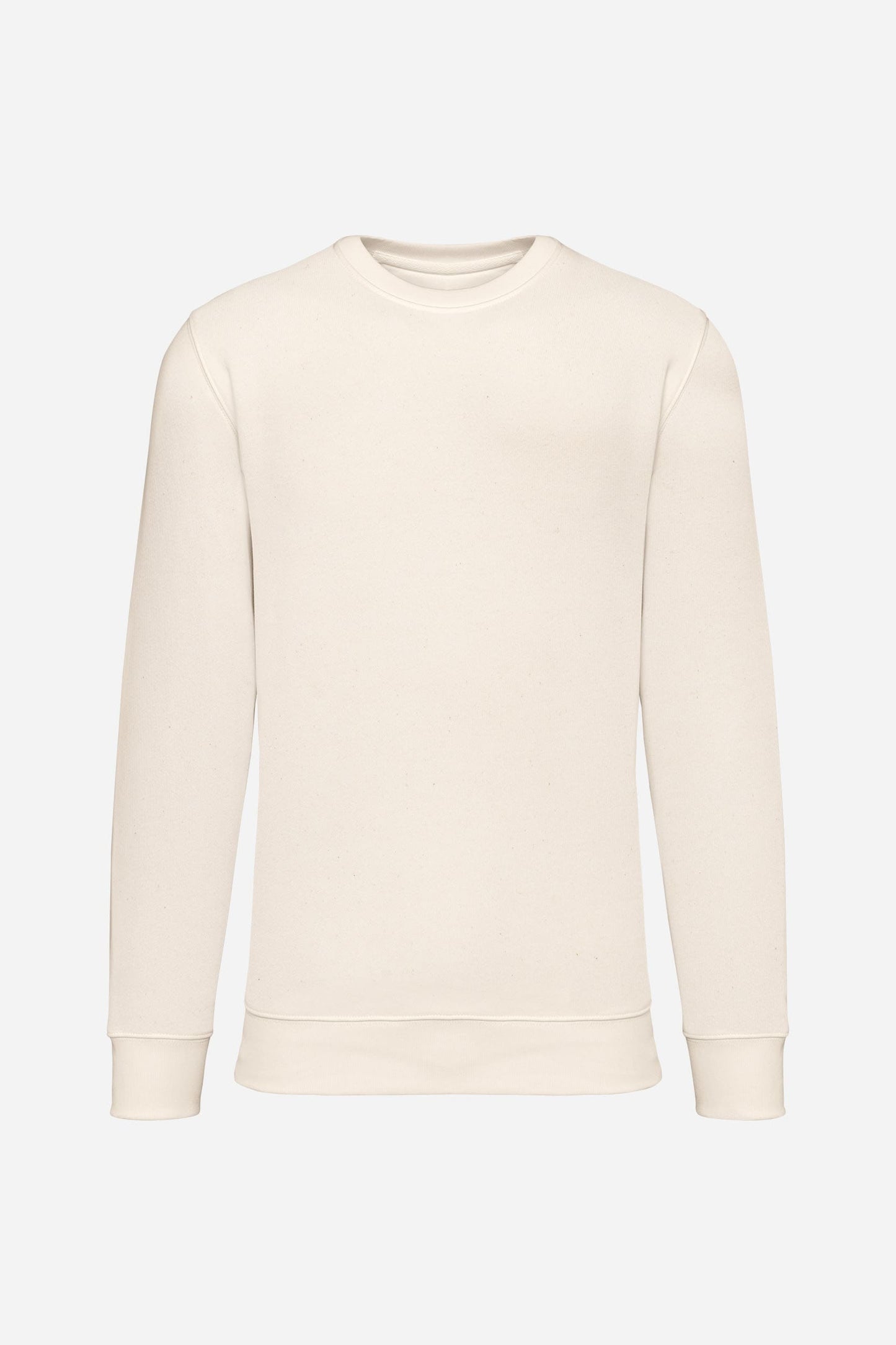 Sweat-shirt écoresponsable à col rond unisexe personnalisable