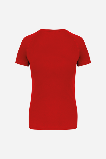 T-shirt de sport manches courtes Femme personnalisable