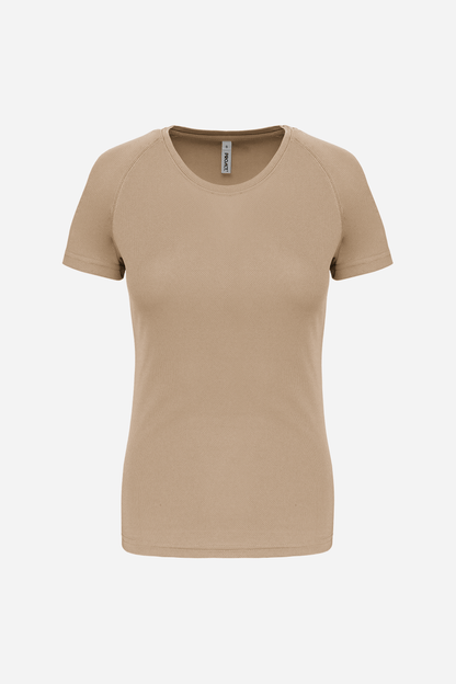 T-shirt de sport manches courtes Femme personnalisable