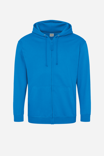 Sweat-shirt zippé à capuche unisexe personnalisable