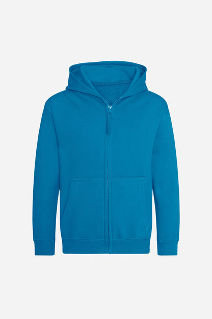 Sweat-shirt zippé à capuche Enfant (3-13 ans) unisexe personnalisable