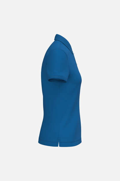 Polo écoresponsable maille piquée Femme personnalisable