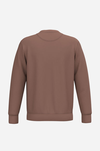 Sweat-shirt écoresponsable à col rond unisexe personnalisable