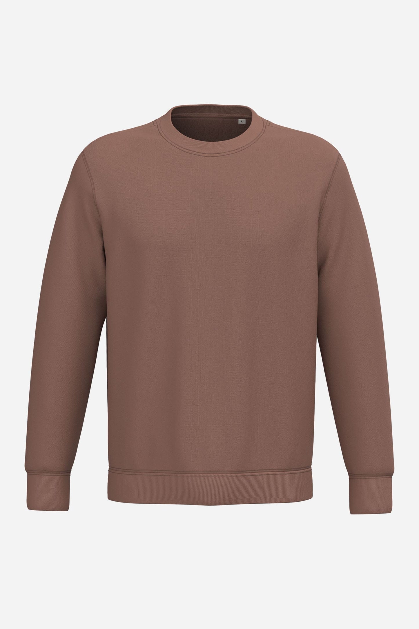 Sweat-shirt écoresponsable à col rond unisexe personnalisable