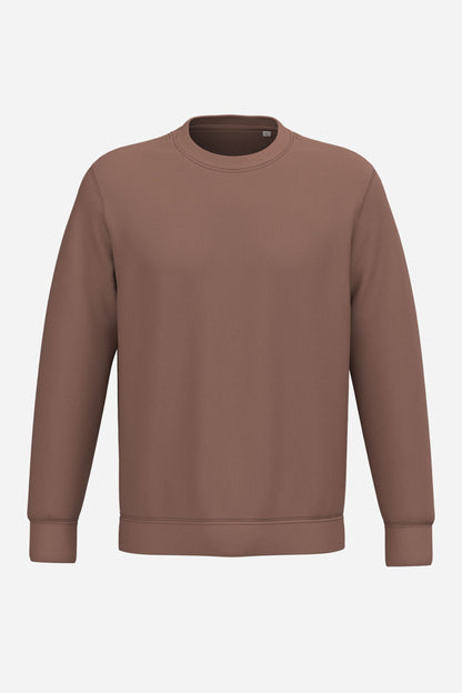 Sweat-shirt écoresponsable à col rond unisexe personnalisable