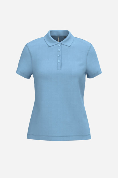 Polo piqué classique manches courtes Femme personnalisable