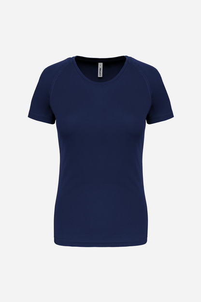 T-shirt de sport manches courtes Femme personnalisable