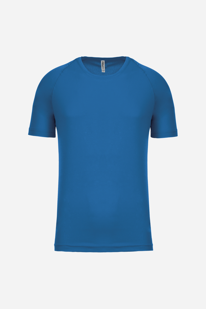T-shirt de sport manches courtes Homme personnalisable