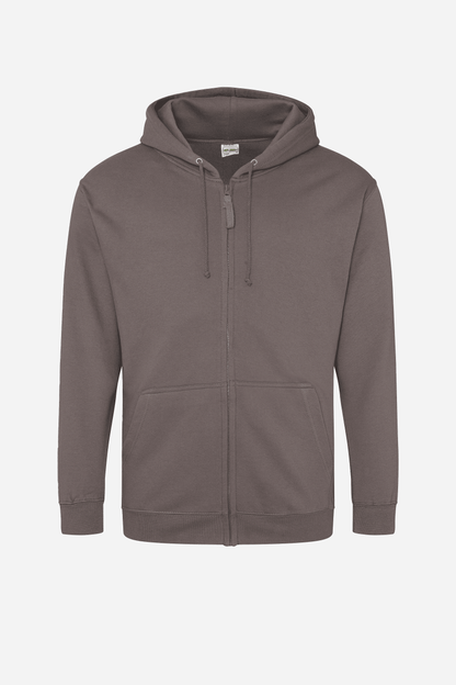 Sweat-shirt zippé à capuche unisexe personnalisable