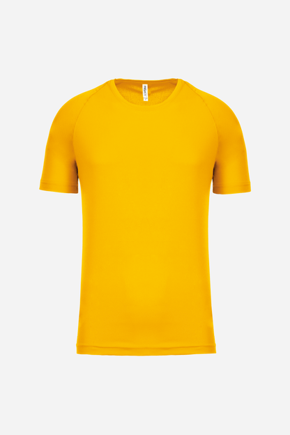 T-shirt de sport manches courtes Homme personnalisable