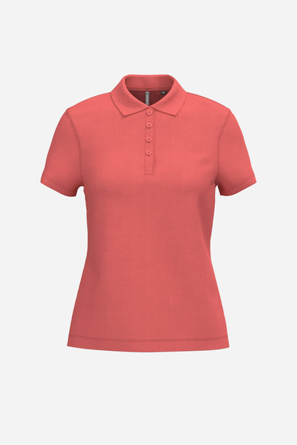 Polo piqué classique manches courtes Femme personnalisable