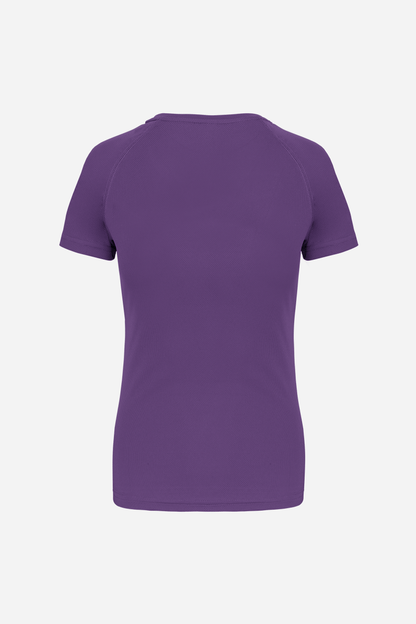T-shirt de sport manches courtes Femme personnalisable