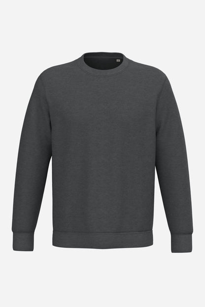 Sweat-shirt écoresponsable à col rond unisexe personnalisable