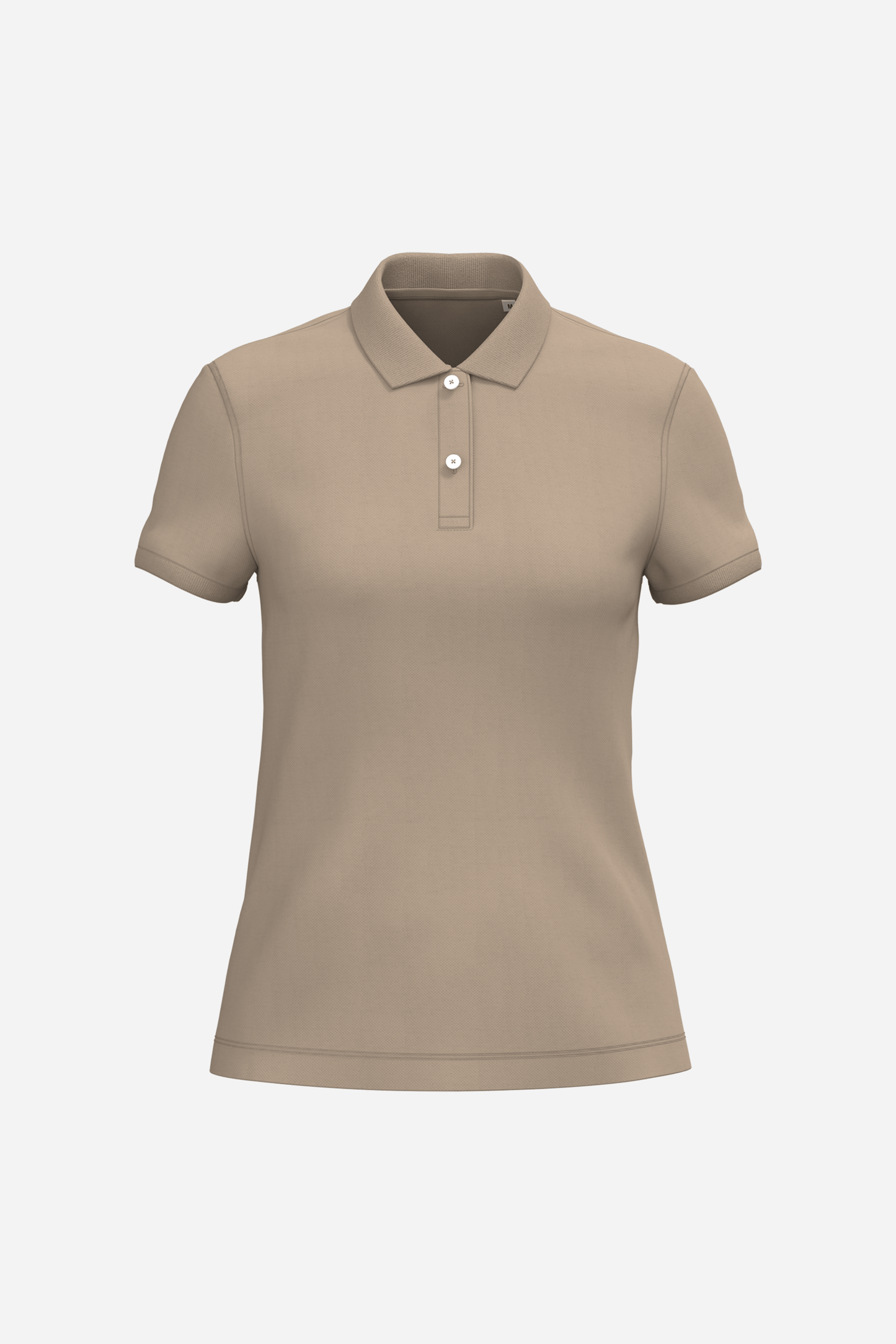 Polo écoresponsable maille piquée Femme personnalisable