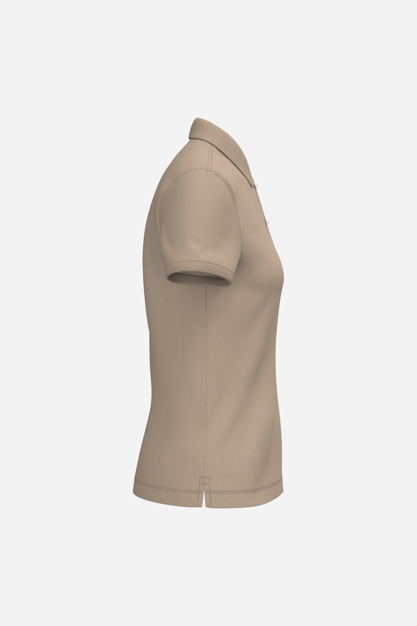 Polo écoresponsable maille piquée Femme personnalisable