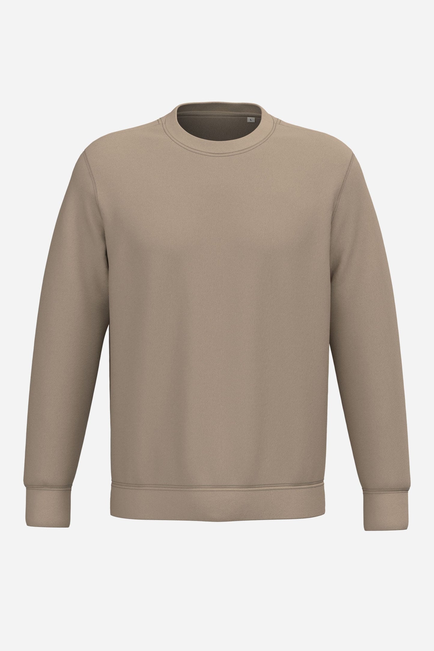 Sweat-shirt écoresponsable à col rond unisexe personnalisable