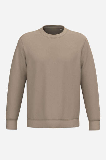 Sweat-shirt écoresponsable à col rond unisexe personnalisable