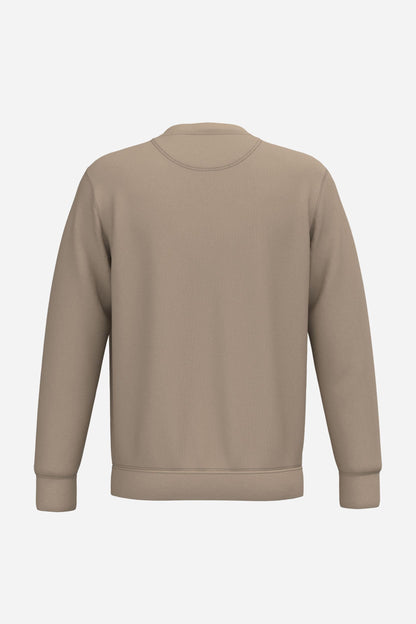 Sweat-shirt écoresponsable à col rond unisexe personnalisable