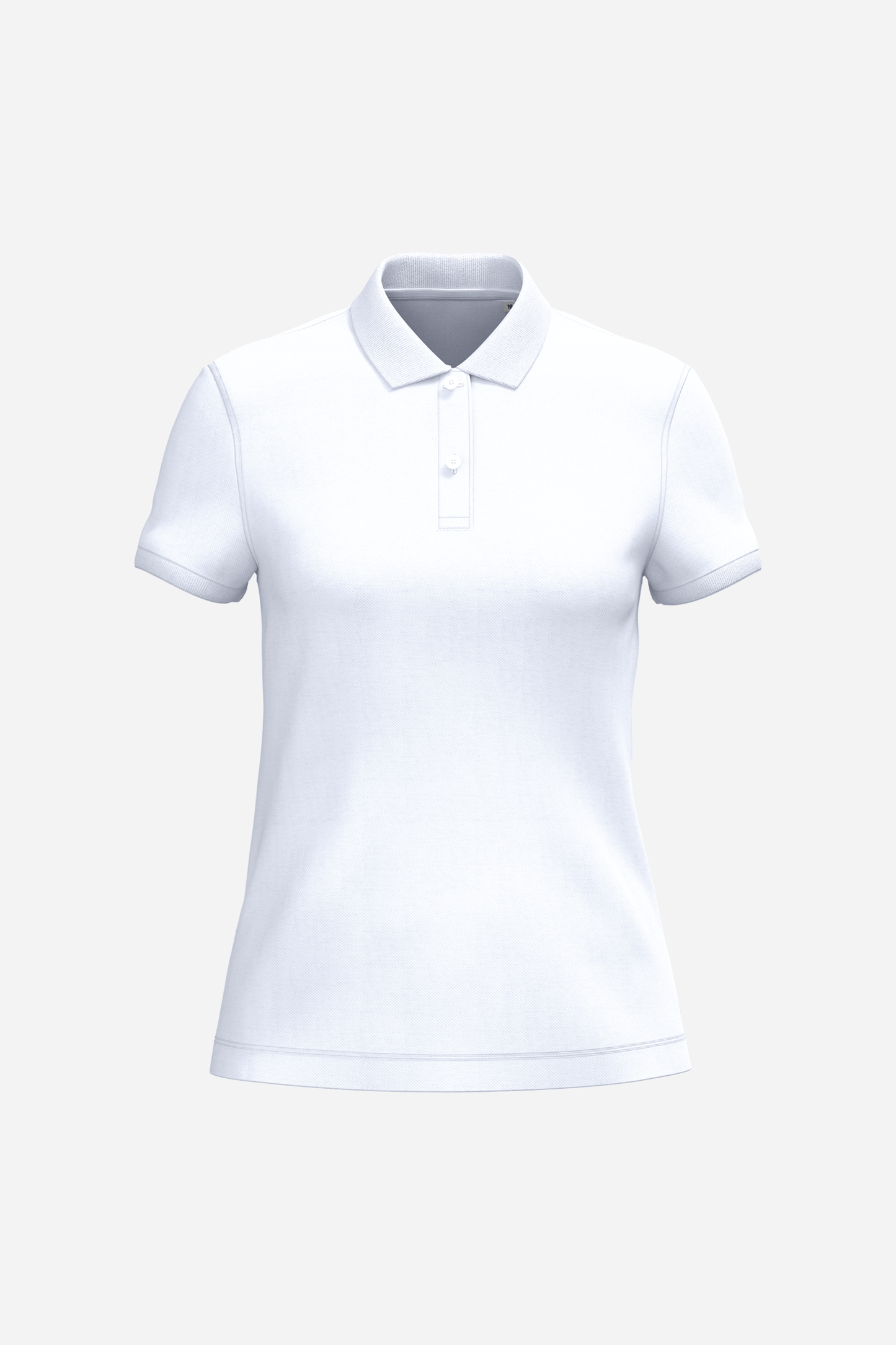 Polo écoresponsable maille piquée Femme personnalisable