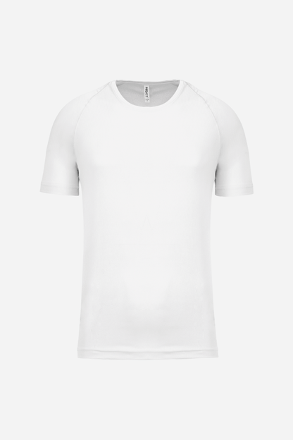 T-shirt de sport manches courtes Homme personnalisable