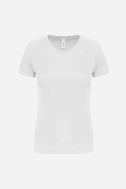 T-shirt de sport manches courtes Femme personnalisable