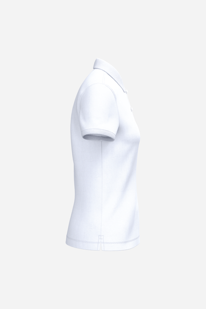 Polo écoresponsable maille piquée Femme personnalisable