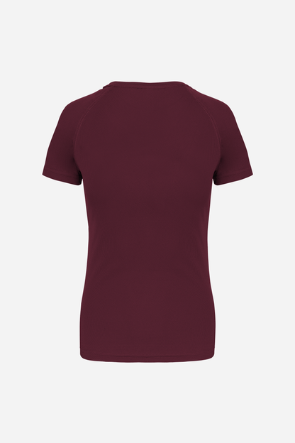 T-shirt de sport manches courtes Femme personnalisable