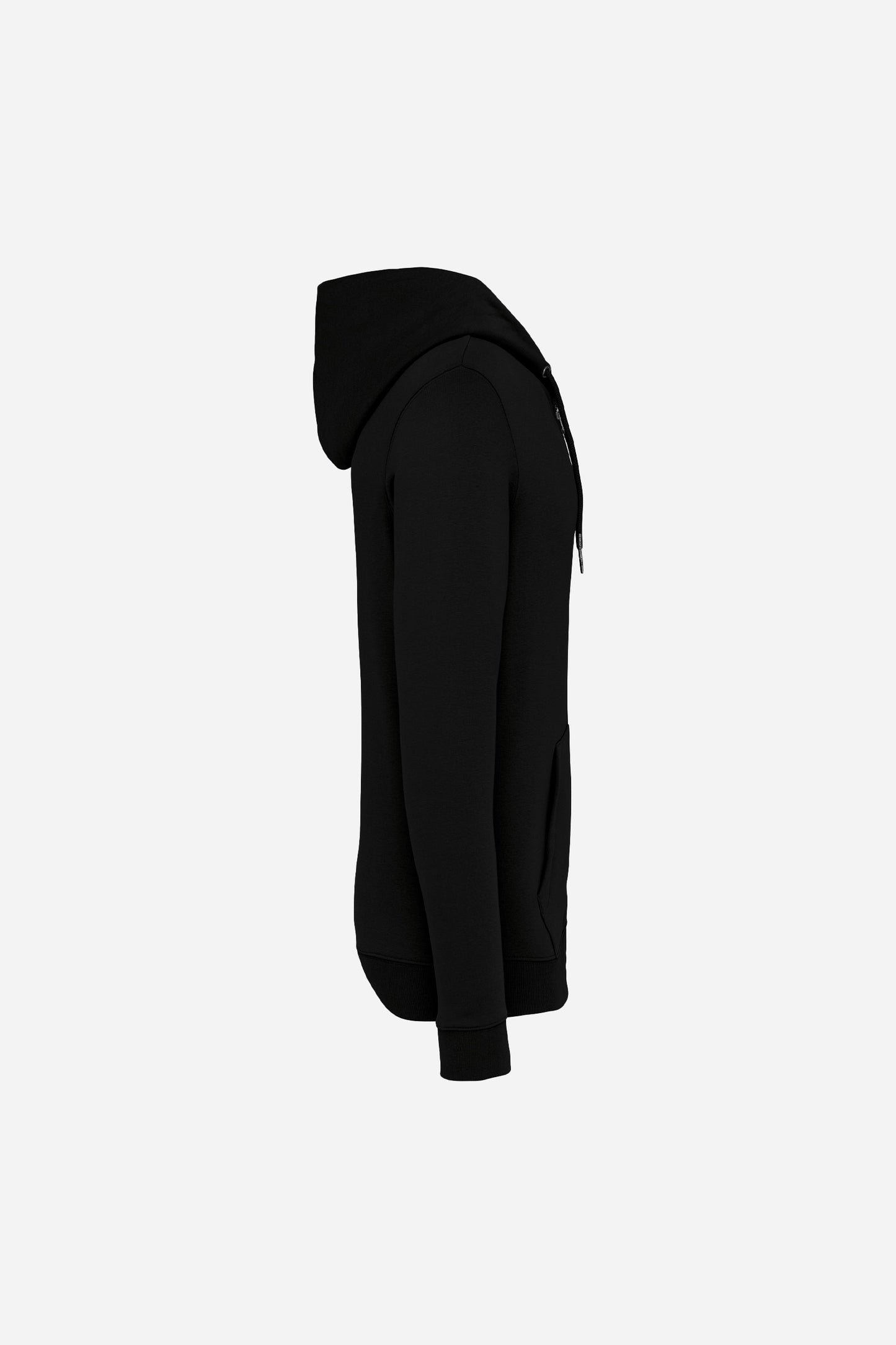 Sweat-shirt écoresponsable zippé à capuche unisexe