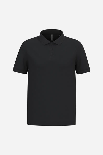 Polo piqué classique manches courtes homme