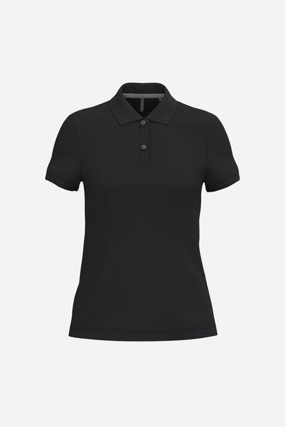 Polo premium manches courtes femme