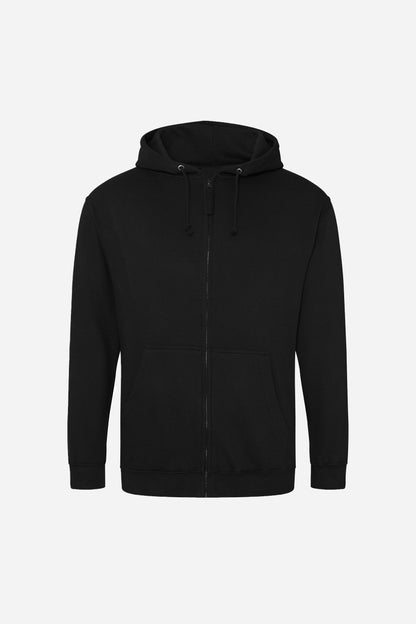 Sweat-shirt zippé à capuche unisexe