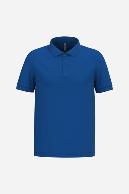 Polo piqué classique manches courtes homme