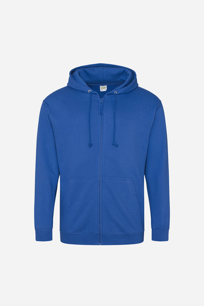 Sweat-shirt zippé à capuche unisexe