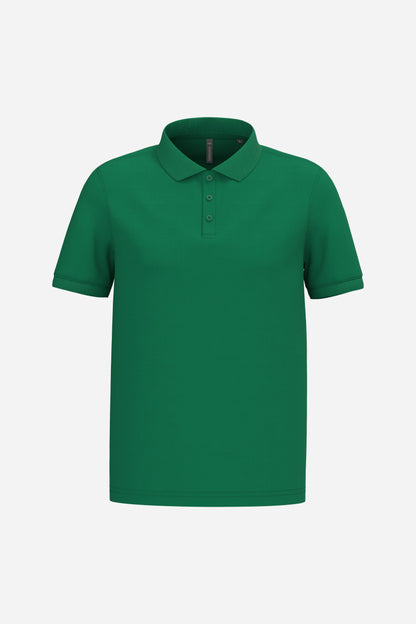 Polo piqué classique manches courtes homme