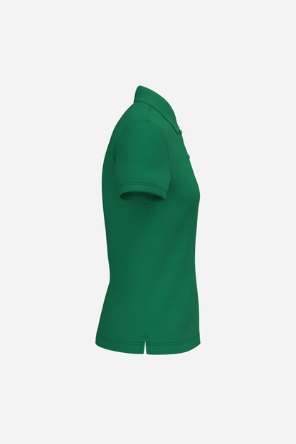 Polo premium manches courtes femme
