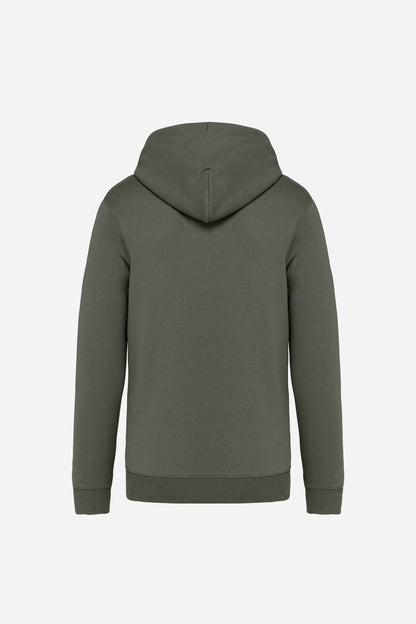 Sweat-shirt écoresponsable zippé à capuche unisexe
