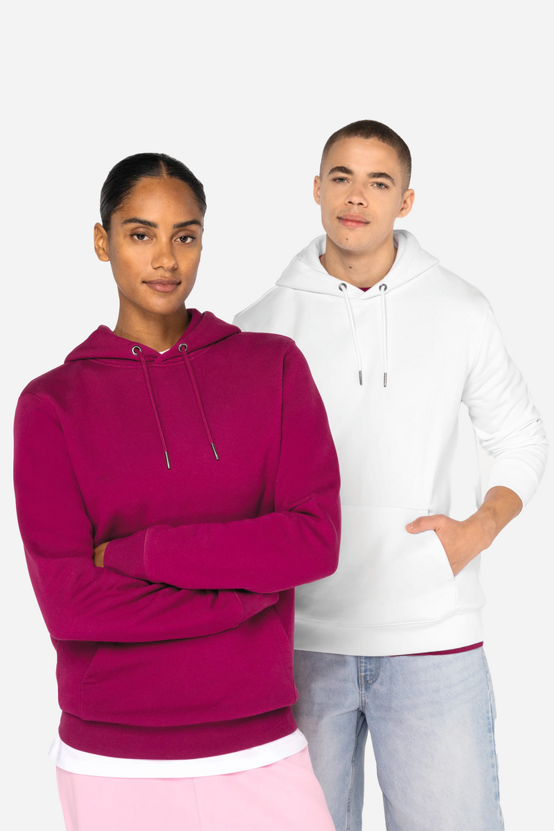 Sweat-shirt écoresponsable à capuche unisexe personnalisable