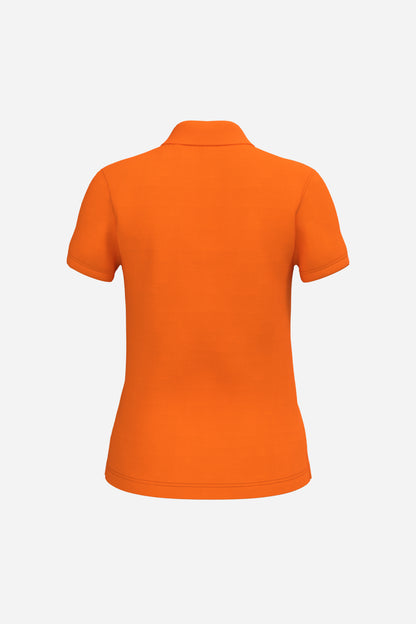 Polo premium manches courtes femme