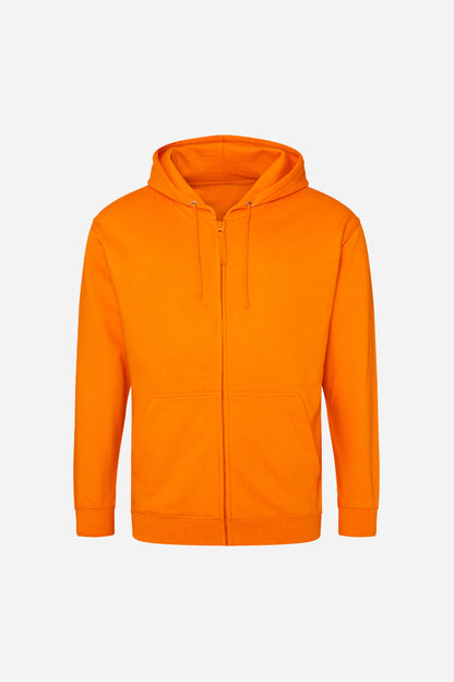 Sweat-shirt zippé à capuche unisexe