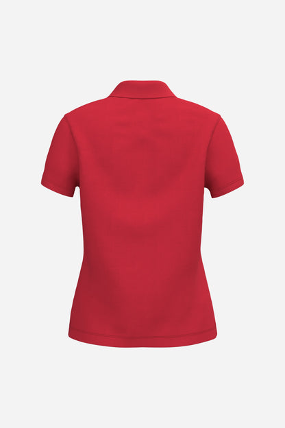 Polo piqué classique manches courtes femme