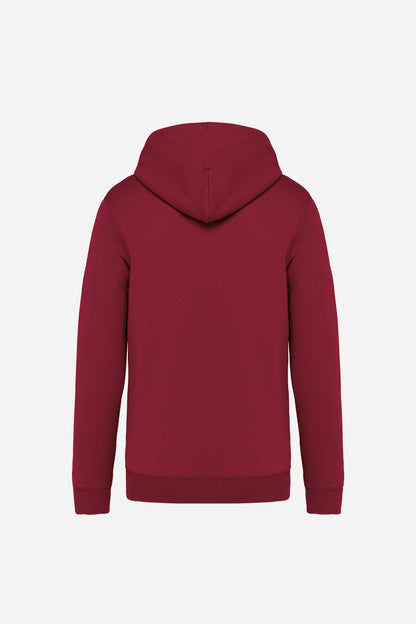 Sweat-shirt écoresponsable zippé à capuche unisexe