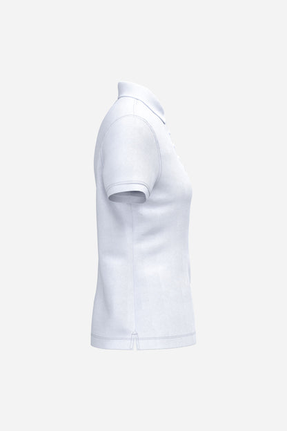 Polo piqué classique manches courtes femme