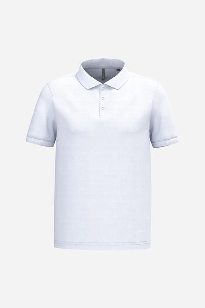 Polo piqué classique manches courtes homme