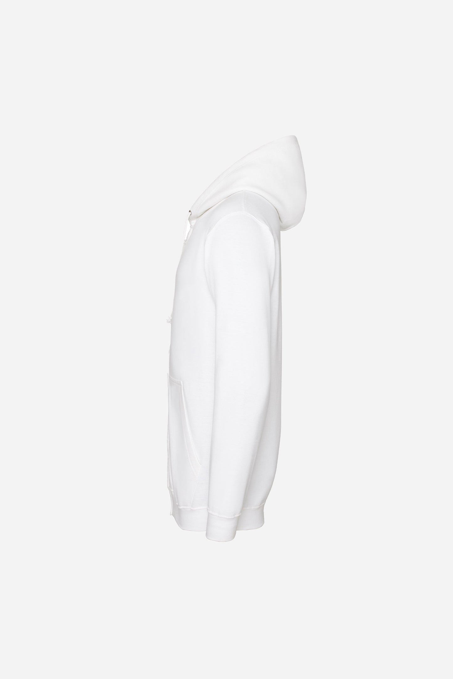Sweat-shirt zippé à capuche unisexe