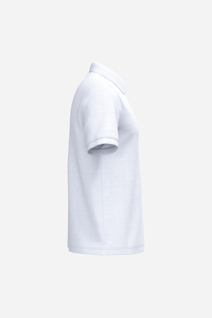 Polo piqué premium manches courtes homme