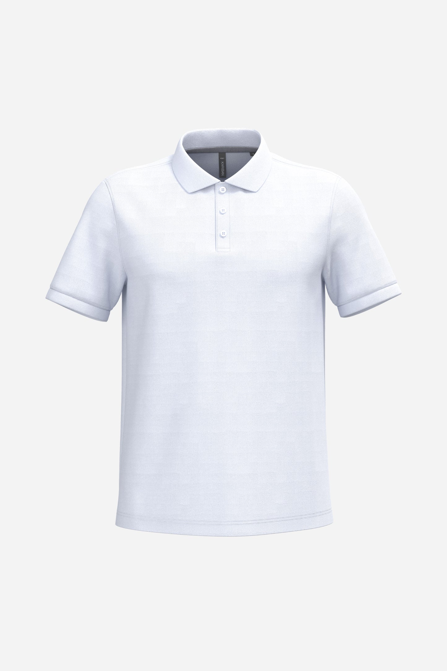 Polo piqué premium manches courtes homme