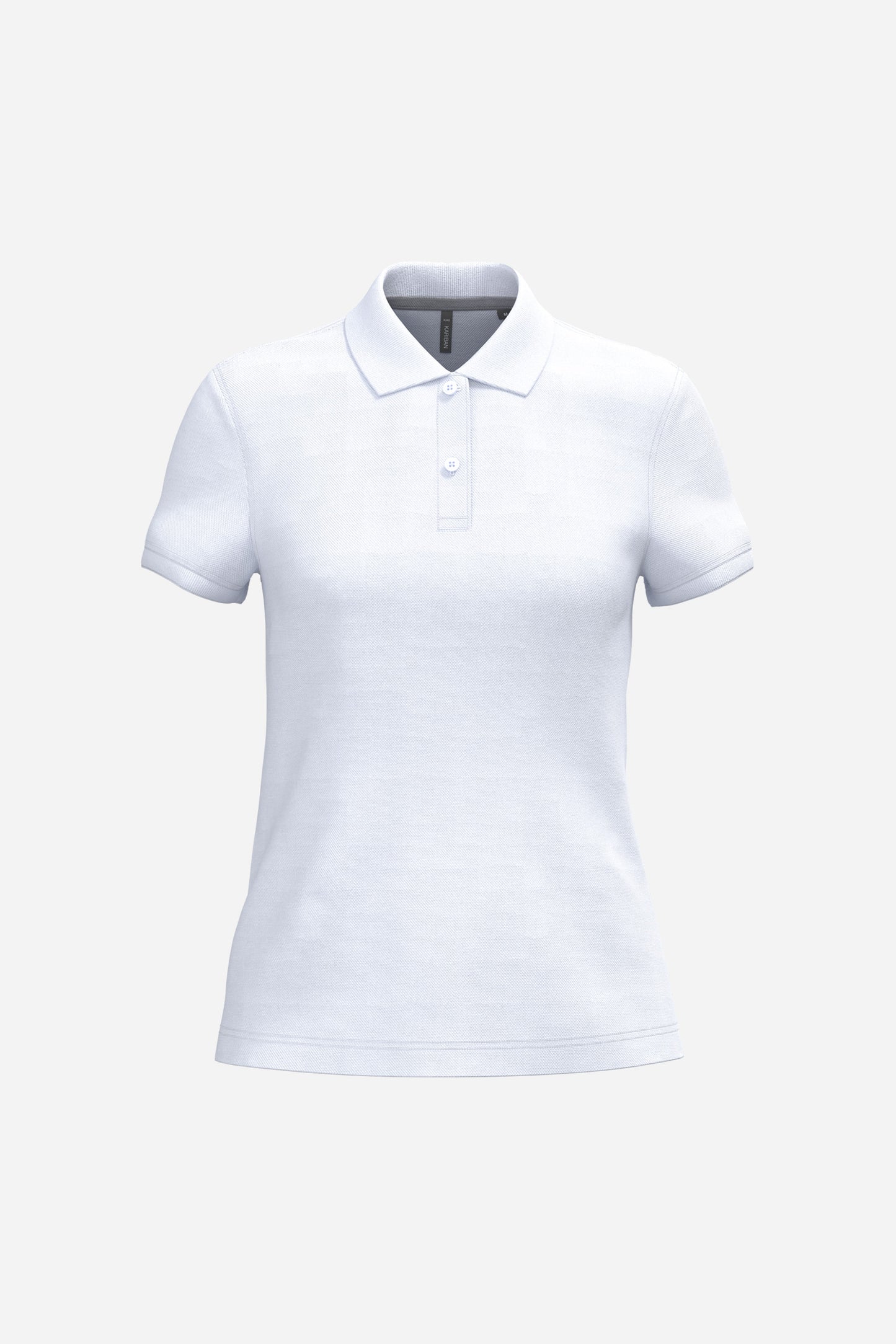 Polo premium manches courtes femme