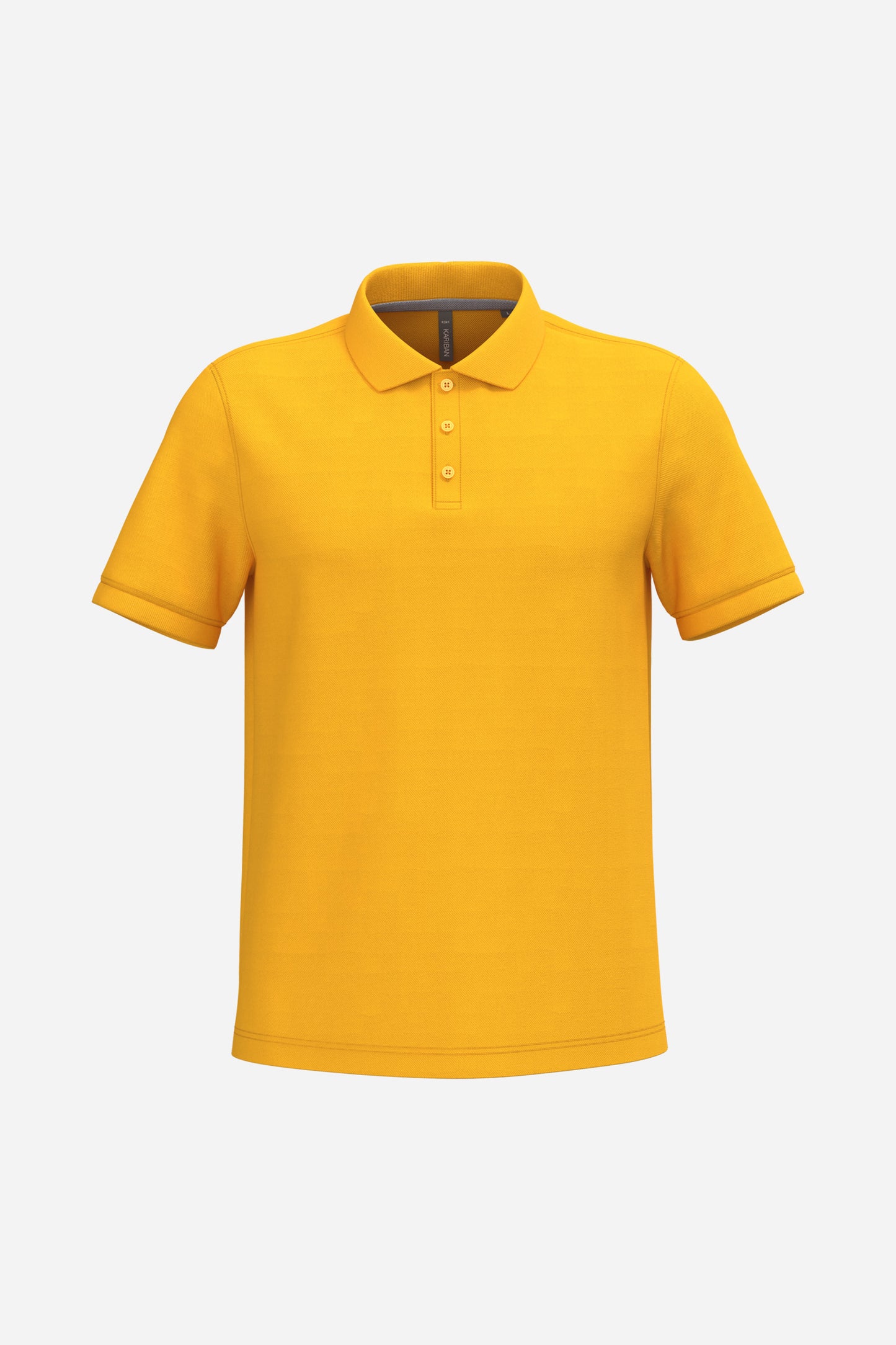 Polo piqué premium manches courtes homme
